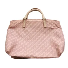  GHERARDINI 2WAYハンドバッグ ストラップ付 モノグラム イタリア製【ZK70】