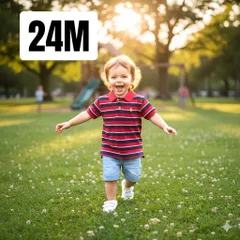 新品　ラルフローレン　並行輸入品　未使用　２４M　Ralph Lauren　レッド×ネイビー　鹿の子　半袖　ポロシャツ　男の子　ベビー