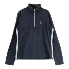 サイズ：38 LANVIN SPORT ランバン スポール  ハーフジップ 長袖Tシャツ  グレー系 [240101617895] ゴルフウェア レディース ストスト
