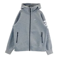 サイズ：XL NEW ERA ニューエラ  長袖ジップパーカー  グレー系 [240101619984] ゴルフウェア メンズ ストスト