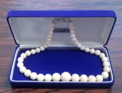 グラデーション　パール　ネックレス（本真珠か不明）