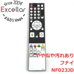 [bn:8] フナイ　液晶テレビリモコン　NF023JDのサムネイル