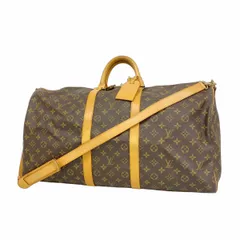 【6ba1193】ルイヴィトン ボストンバッグ モノグラム キーポルバンドリエール55 M41414 ブラウン【中古】メンズ レディース ユニセックス