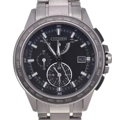 値下 シチズン CITIZEN AT9025-55E アテッサ エコドライブ チタン メンズ 良品 L#143119