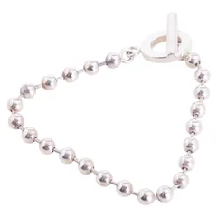 グッチ ブレスレット ボールチェーン SV925 シルバー レディース GUCCI【1-0234321】