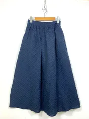 ZARA ザラ 7563/290/400 ミディ丈 ボリューム スカート sizeXS/紺  ■■ レディース