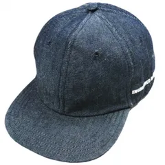 Engineered Garments x LOFTMAN エンジニアードガーメンツ ロフトマン 別注 Special Baseball Cap - 8oz Cone Denim サイドロゴ デニムベースボールキャップ Indigo 6パネル スナップバック