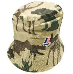 新品 Engineered Garments x K-WAY エンジニアードガーメンツ ケーウェイ 別注 PASCALEN パッカブル バケットハット 61 ANIMAL PRINT 帽子 g25234