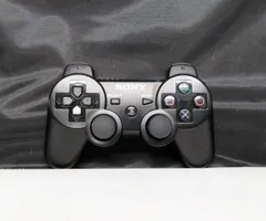 T【HY】【動作品】SONY ソニー PS3 プレイステーション3 純正 コントローラー SIXASIS CECHZC1J 初期型 ブラック[ゆうパケット発送、送料無料]
