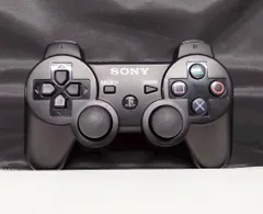 T【HY】【ジャンク品】SONY ソニー PS3 プレイステーション3 純正 コントローラー CECHZC2J A1 ブラック[ゆうパケット発送、送料無料]