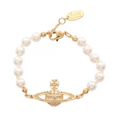 超美品 ヴィヴィアンウエストウッド ブレスレット パール 11-26041610 
