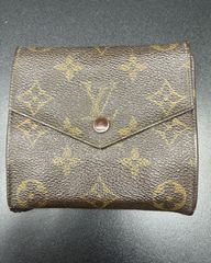 ⑥☆良品☆モノグラム♪ポルトカルトクレディ☆札入れ長財布☆マチ有り