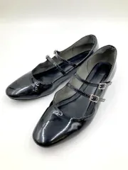 ADAM ET ROPE' アダムエロペ 定価13200円 メリジェーン パンプス size24.5/黒 ■■レディース