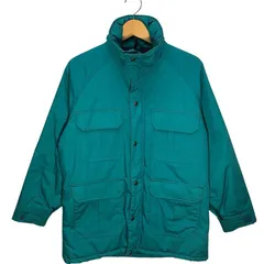 Woolrich/ウールリッチ 80年代/80’s  ヴィンテージ Women マウンテンジャケット アウトドア 中綿 USA製 Mサイズ ターコイズブルー