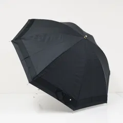 日傘 kate spade NEW YORK ケイトスペード USED品 晴雨兼用 ブラック リボン 遮光 UV 50cm S3508