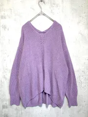 URBAN RESEARCH ROSSO アーバンリサーチロッソ 定価12100円 Vネック エアリー ニット セーター sizeF/ラベンダー ■◇レディース