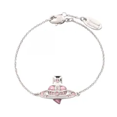 ヴィヴィアンウエストウッド Vivienne Westwood ブレスレット NEW DIAMANTE HEART 6102021T/02P686 シルバー ステンレススチール ブレスレット レディース 新品