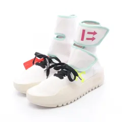 オフホワイト OFF-WHITE スニーカー ブーツ CST-100 ホワイト キャンバス CST-100 ハイカットスニーカー ホワイト マルチカラー レディース Used Bのサムネイル