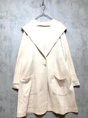 31 Sons de mode トランテアンソンドゥモード 薄手 フード付きショート コート size36/ピンクベージュ ■■レディース