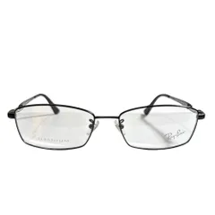 美品 Ray-Ban レイバン スクエア メガネ アイウェア RB8745D ブラックフレーム メンズ 古着 中古 USED