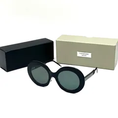 THOM BROWNE トムブラウン　オーバル　サングラス　アイウェア　ブラック　TBS510-54-01 AF BLK 54□22  5-145 カートコバーンのサムネイル