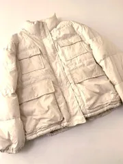 Fano Studios 定価31980円 ハイネック ボアダウン ジャケット sizeS/白  ◆■◎レディース