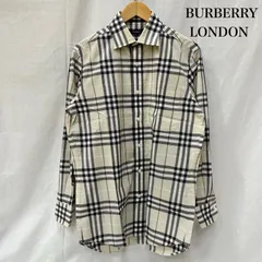 バーバリーロンドン 長袖チェックシャツ カジュアルシャツ メンズ M ISItems【USED】【古着】【中古】50151391