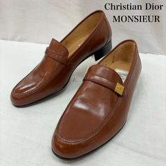 Christian Dior コインローファー ウイングチップ メダリオン - メルカリ