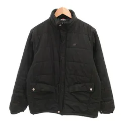 ニューバランス NEW BALANCE ジャケット ジャンパー M 黒 ブラック キルティング スタンドカラー /YJ ■GY60