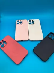 iPhone14 Pro Max ケース 4点セット MagSafe対応 シリコンケース まとめ売り くすみカラー ソフトカバー