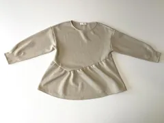 green label relaxing グリーンレーベルリラクシング ユナイテッドアローズ 3512-225-1375 ダンボール イレヘム オーバー カットソー ベージュ ■◇レディース