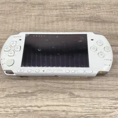 W-0114【ジャンク品】◆ SONY PSP-3000 本体 ホワイト ◆