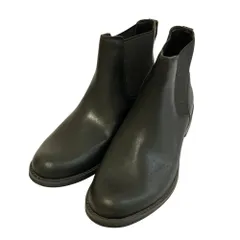 良品 Timberland ティンバーランド レザー サイドゴアブーツ A1919 24cm ブラック レディース 古着 中古 USED