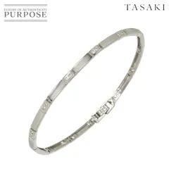 タサキ TASAKI ダイヤ 0.20ct ブレスレット 17.5cm K18 WG ホワイトゴールド 750 田崎真珠 Diamond Bracelet 90308911