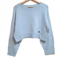 DAISY LIN(デイジーリン) 長袖セーター レディース - ライトブルー ショート丈