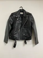 美品 INGEBORG インゲボルグ バテンレース ラムレザー ジャケット 9号 color leather jacket special order カラーラムレザーライダース