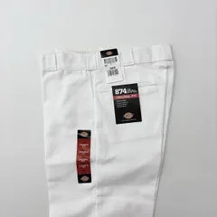 未使用 Dickies ディッキーズ 874 WORK PANT ワーク パンツ ORIGINAL FIT ホワイト 系 サイズ 34 802-0015