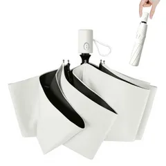 紫外線遮断 遮熱 UPF50+ 超軽量 折り畳み日傘 暑さ対策 熱中症対策 日傘 日焼け防止 コンパクト 折りたたみ傘 完全遮光】 ワンタッチ自動開閉 耐風撥水 晴雨兼用 & 携帯便利 レディース メンズ UVカット率100% 男女兼用 収納ポーチ付き 母の日