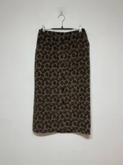 <セール> ヒョウ柄 レオパード Hライン スカート FREE