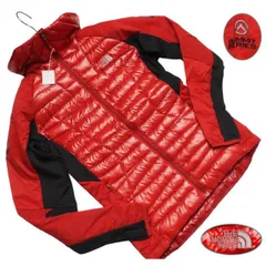新品正規32000円 ノースフェイス×UIAA SUMMITシリーズ PERTEX 撥水 スリムダウン ジャケット レディースL レッド(RED)