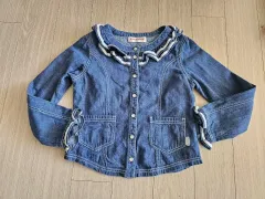 メゾピアノ mezzo piano デニム ジャケット 130