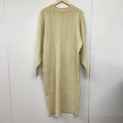 FREAK'S STORE フリークスストア ワンピース ロングスカート F22-TKK-10 ニットワンピース 長袖 ケーブル編みのサムネイル