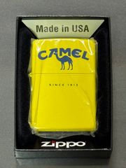 zippo キャメル 両面加工 限定品 イエロー 希少モデル 2020年製 ③ 