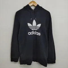 adidas Originals アディダスオリジナルス adicolor Hoodie With Trefoil Logo In Black プルオーバー パーカー フーディー スウェット トレフォイル スポーツ ブラック L B234