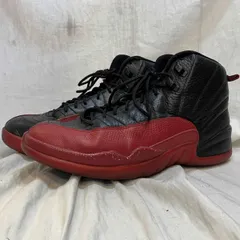 NIKE AIR JORDAN 12 RETRO FLU GAME 130690-002 sneaker レトロ フルー スニーカー  サイズ28.5cm レッド ブラック ナイキエアジョーダン
