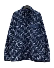 パタゴニア Patagonia 24AW SYNCHILLA Snap-T シンチラ スナップT ライトウェイト プルオーバー アウトドア 紺 25551FA24 ジャケット ロゴ ネイビー XLサイズ 104MT-2685
