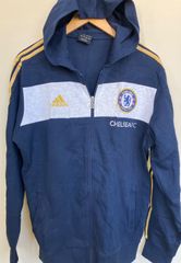 Chelsea FC Adidas フルジップフーディ パーカー - メルカリ