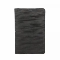 ★SALE【6ad4423】ルイヴィトン カードケース エピ オーガナイザードゥポッシュ M63582 ノワール【中古】メンズ レディース ユニセックス