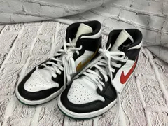 NIKE スニーカー AIR JORDAN 1 MID BQ6472-063 ホワイト　表記サイズ27.5センチ 
