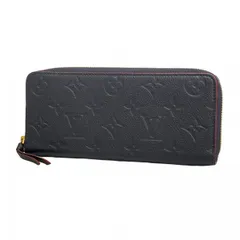 ★SALE【6ad4738-k】ルイヴィトン 長財布 モノグラム・アンプラント ポルトフォイユクレマンス M69415  マリーヌルージュ【中古】レディース